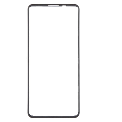 Cadre de lunette d'écran LCD avant d'origine pour Sharp Aquos R5G
