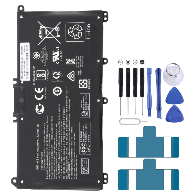 Batterie Li-ion HT03XL pour HP Pavilion 15-DA 15-DB 15-DW 15-CS 15-DY 17-by 17-CA 14-CE 14-CF 14-DF 14-DQ 14-DK L11119-855