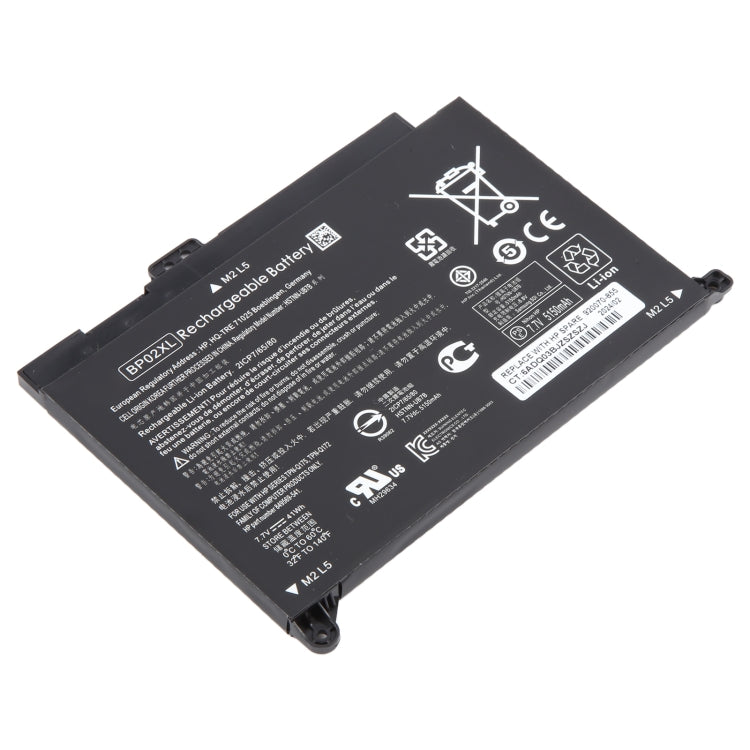 Batterie Li-ion 7,7 V 41 Wh 5150 mAh pour ordinateur portable HP Pavilion série 15 15-AU TPN-Q172 TPN-Q175 HSTNN-UB7B HSTNN-LB7H BP02XL
