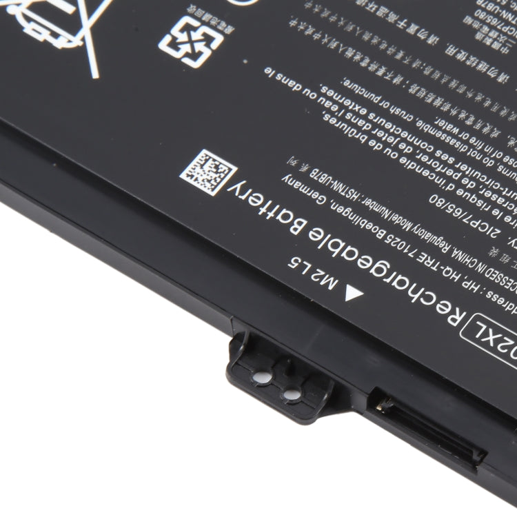 Batterie Li-ion 7,7 V 41 Wh 5150 mAh pour ordinateur portable HP Pavilion série 15 15-AU TPN-Q172 TPN-Q175 HSTNN-UB7B HSTNN-LB7H BP02XL