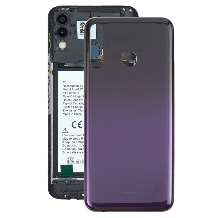 Pour Infinix Hot 8 Lite X650 Cache arrière de batterie d'origine