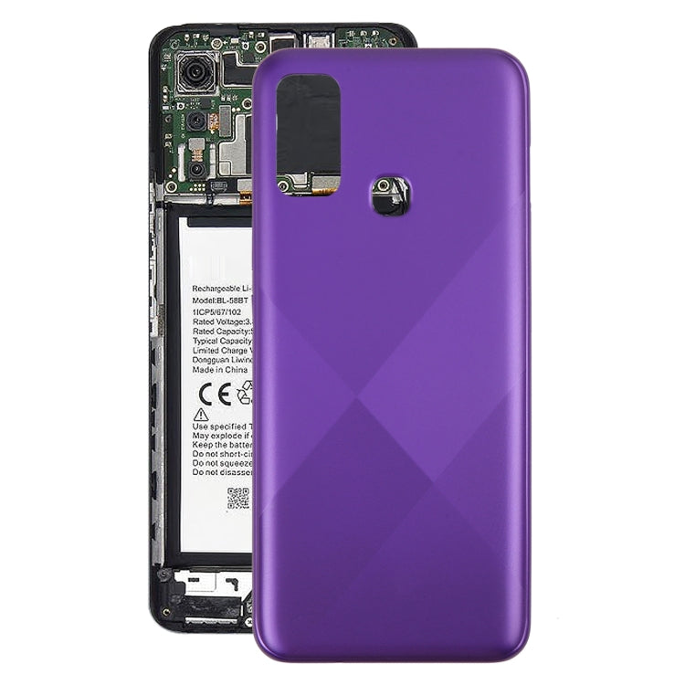 Pour Infinix Hot 9 Play X680 Cache arrière de batterie d'origine
