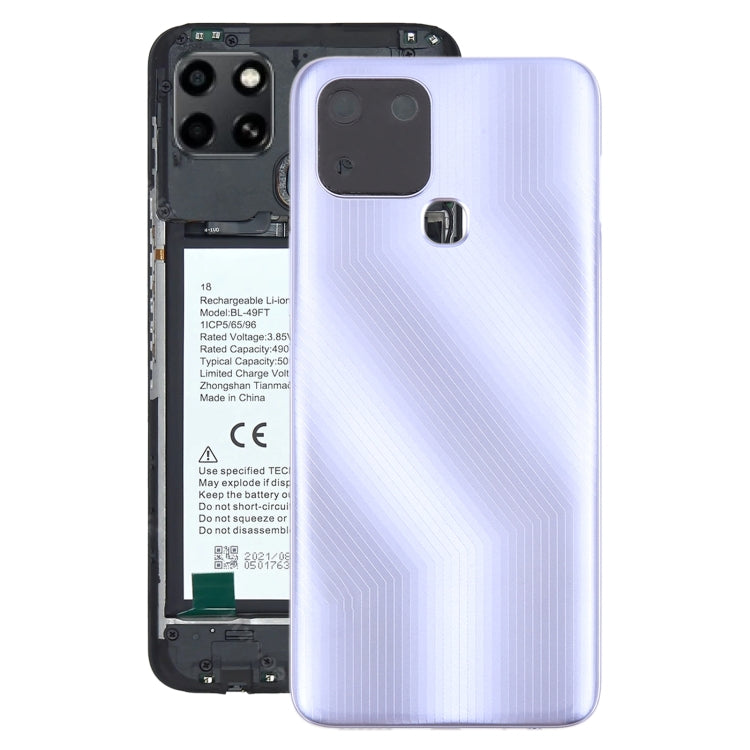 Pour Infinix Smart 6 X6511 Cache arrière de batterie d'origine