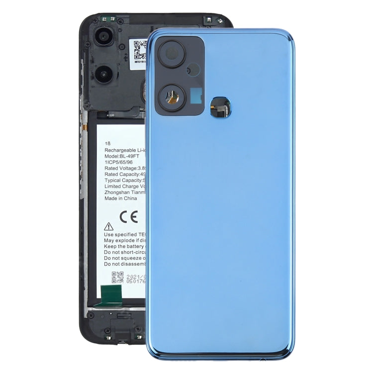 Pour Infinix Smart 6 Plus India X6823 Couvercle arrière de la batterie d'origine