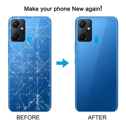 Pour Infinix Smart 6 Plus India X6823 Couvercle arrière de la batterie d'origine