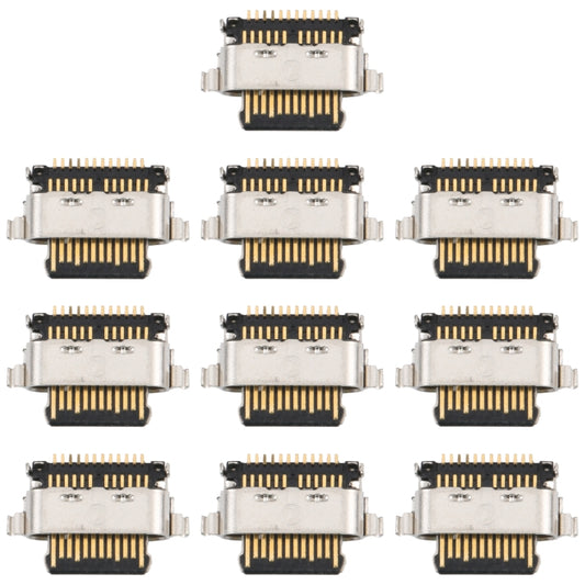 Pour Motorola Moto G60 / G60s 10pcs connecteur de port de charge
