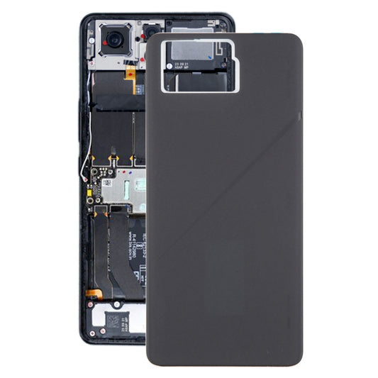 Pour Asus ROG Phone 8 Pro AI2401 AI2401_A Coque arrière de batterie en verre d'origine