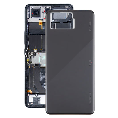Pour Asus ROG Phone 8 Pro AI2401 AI2401_A Coque arrière de batterie en verre d'origine