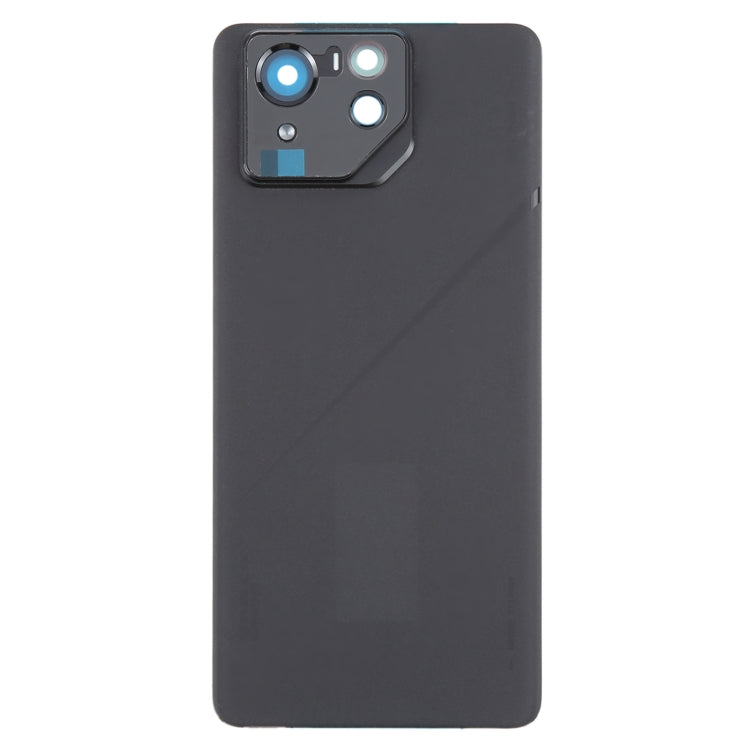 Pour Asus ROG Phone 8 Pro AI2401 AI2401_A Global Original Couvercle arrière de batterie en verre avec cadre d'appareil photo