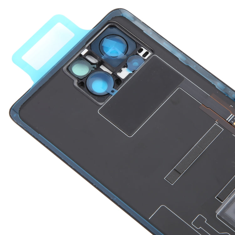 Pour Asus ROG Phone 8 Pro AI2401 AI2401_A Global Original Couvercle arrière de batterie en verre avec cadre d'appareil photo