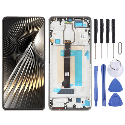 Pour Xiaomi Redmi Turbo 3 Original LCD Screen Digitizer Assemblage complet avec cadre