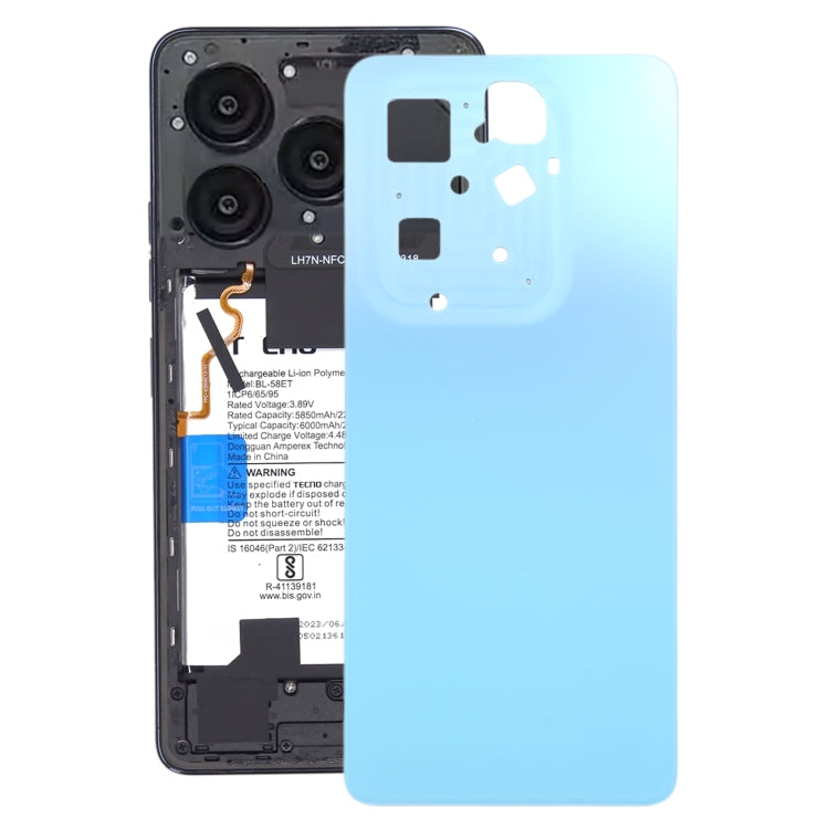 Couvercle arrière de batterie d'origine pour Infinix Hot 40 Pro X6837
