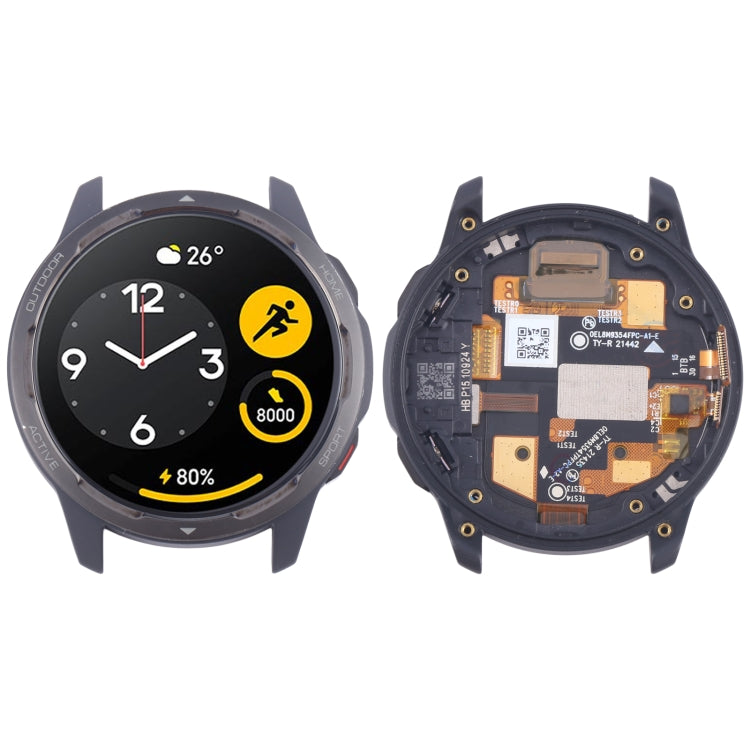 Pour Xiaomi Watch Color 2 Écran LCD d'origine et numériseur Assemblage complet avec cadre