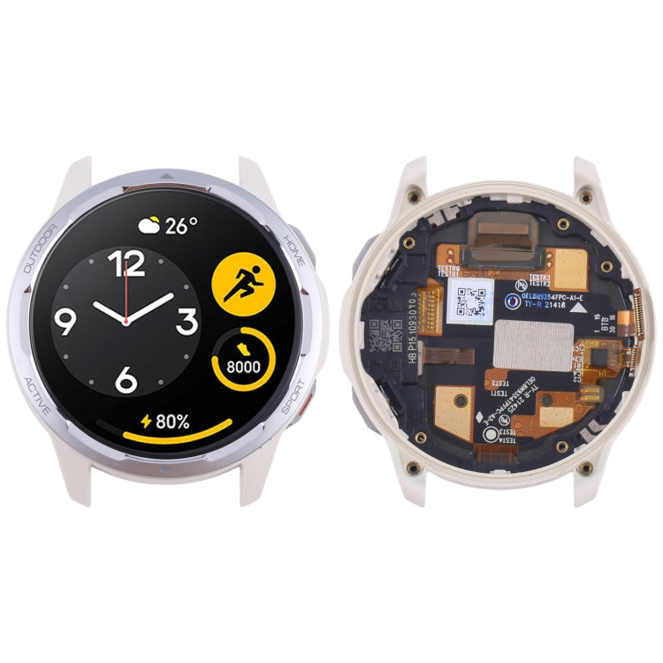 Pour Xiaomi Watch Color 2 Écran LCD d'origine et numériseur Assemblage complet avec cadre