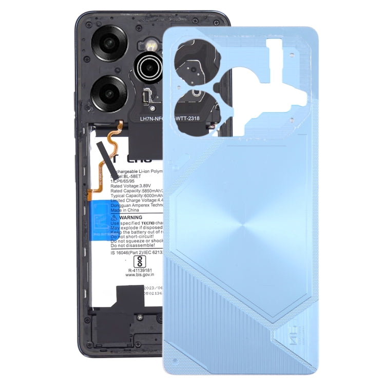 Couvercle arrière de batterie d'origine pour Tecno Pova 6 Pro / Pova 6