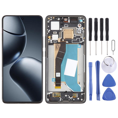 Pour Xiaomi 14T Pro Original LCD Screen Digitizer Assemblage complet avec cadre