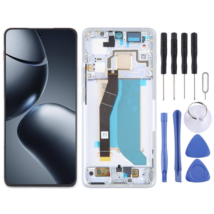 Pour Xiaomi 14T Pro Original LCD Screen Digitizer Assemblage complet avec cadre
