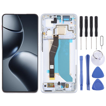 Pour Xiaomi 14T Pro Original LCD Screen Digitizer Assemblage complet avec cadre