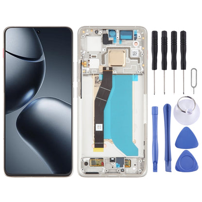 Pour Xiaomi 14T Pro Original LCD Screen Digitizer Assemblage complet avec cadre