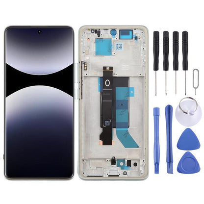Pour Xiaomi Redmi Note 14 Pro Original LCD Screen Digitizer Assemblage complet avec cadre