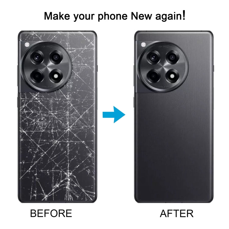 Pour OnePlus Ace 3 Cache arrière de la batterie avec cache de l'objectif de l'appareil photo