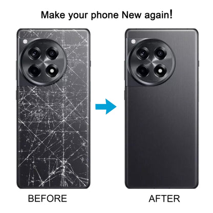 Pour OnePlus Ace 3 Cache arrière de la batterie avec cache de l'objectif de l'appareil photo