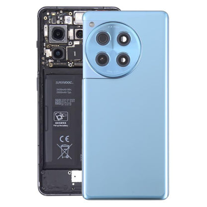 Pour OnePlus Ace 3 Cache arrière de la batterie avec cache de l'objectif de l'appareil photo