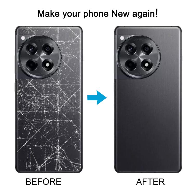 Pour OnePlus Ace 3 Cache arrière de la batterie avec cache de l'objectif de l'appareil photo