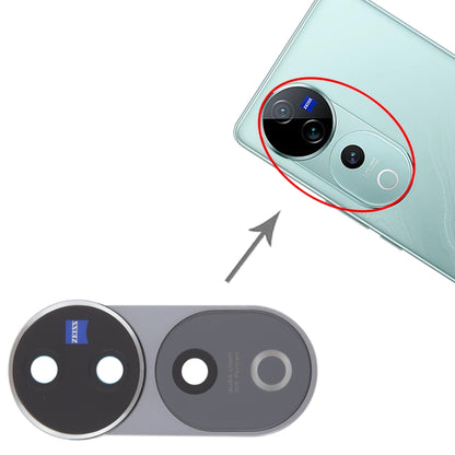 Pour vivo V40 Pro Cache d'objectif de caméra arrière d'origine