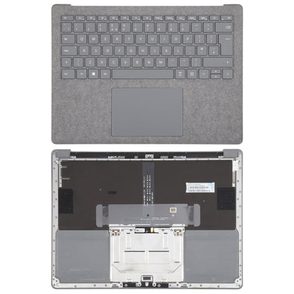 Pour Microsoft Surface Laptop 3/4/5 13,5 pouces Clavier britannique avec coque C/Touch Board