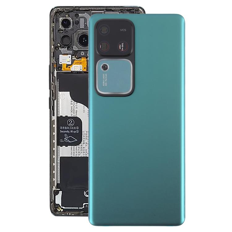Pour vivo S18 5G Cache arrière de batterie d'origine avec couvercle d'objectif d'appareil photo