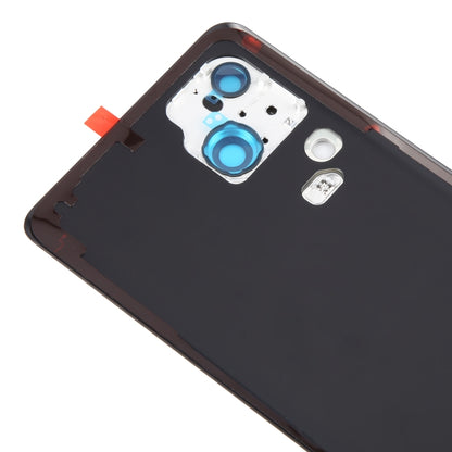 Pour vivo V30 5G Cache arrière de batterie d'origine avec couvercle d'objectif d'appareil photo