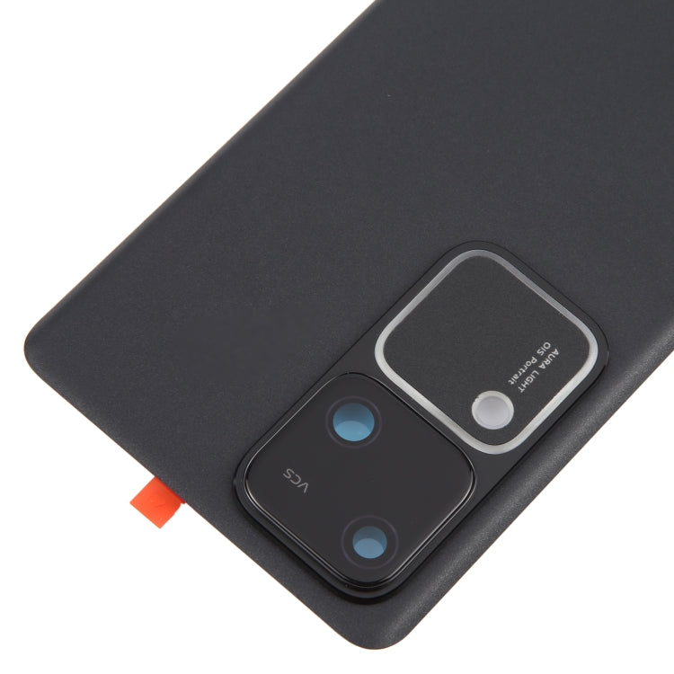 Pour vivo V30 5G Cache arrière de batterie d'origine avec couvercle d'objectif d'appareil photo