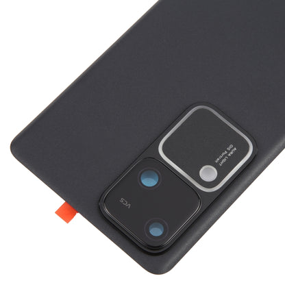 Pour vivo V30 5G Cache arrière de batterie d'origine avec couvercle d'objectif d'appareil photo