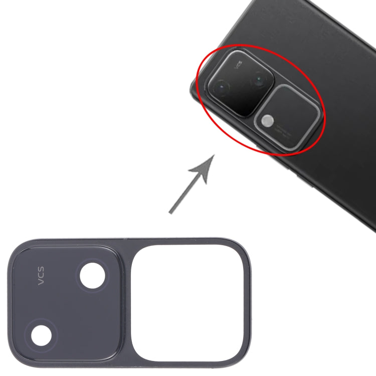 Pour vivo V30 5G Cache d'objectif de caméra arrière d'origine