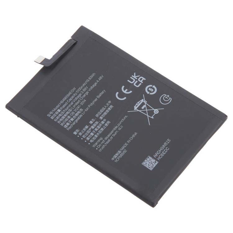 Batterie de remplacement Li-Polymère 5100mAh pour Honor X5 Plus WOD-LX1 / Play 40 WDY-AN00 HB466594EGW
