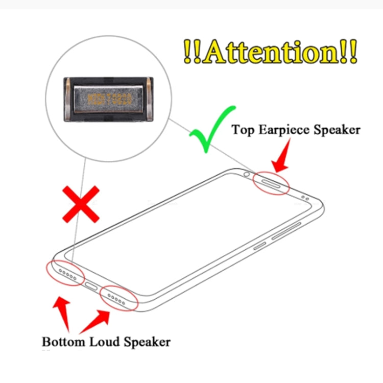 Haut-parleur écouteur 10 PCS pour LG X Charge