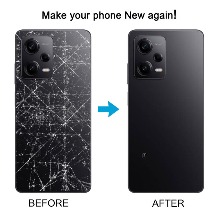 Pour Xiaomi Redmi Note 12 Pro 5G Couvercle arrière de la batterie OEM