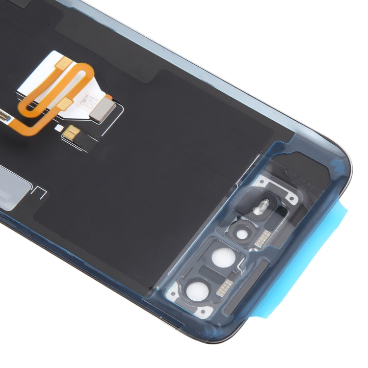 Pour Asus ROG Phone 6 AI2201-C AI2201-F Couvercle arrière de la batterie en verre avec câble NFC/Light
