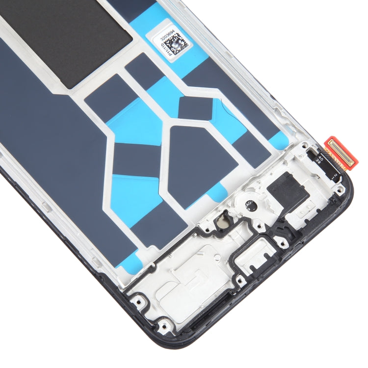 Écran LCD AMOLED d'origine pour l'assemblage complet du numériseur OPPO Reno7 SE 5G avec cadre