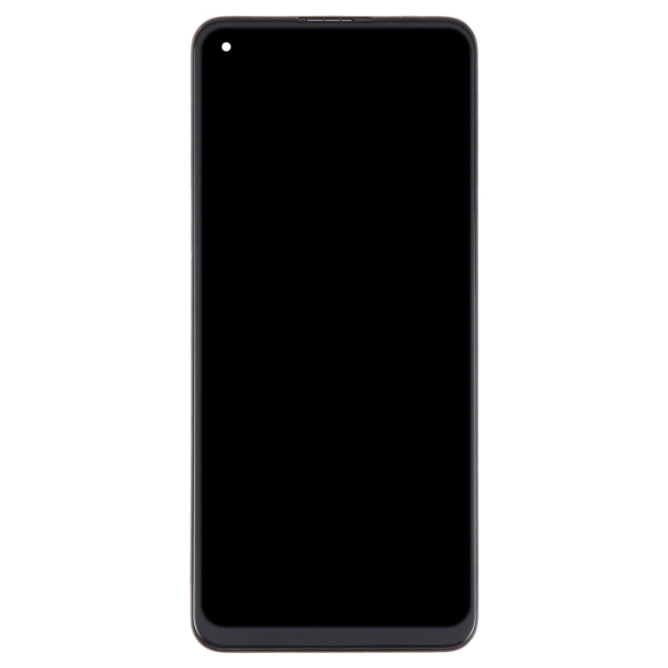 Écran LCD OLED pour l'assemblage complet du numériseur OPPO Reno7 SE 5G avec identification du cadre / des empreintes digitales