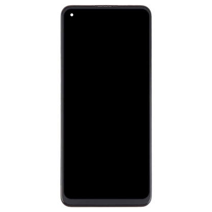 Écran LCD OLED pour l'assemblage complet du numériseur OPPO Reno7 SE 5G avec identification du cadre / des empreintes digitales