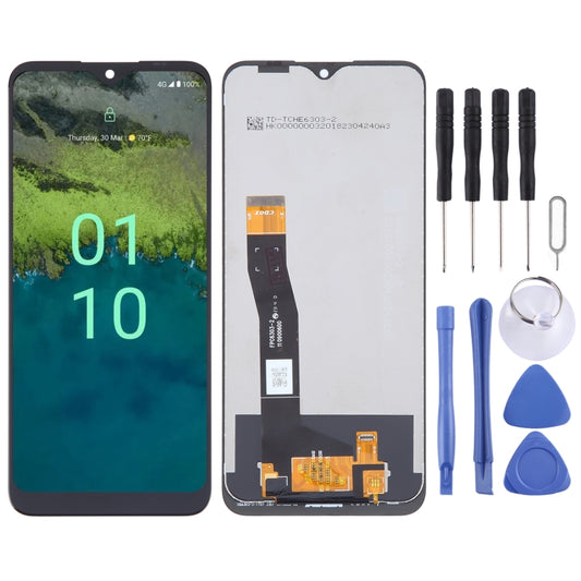 Pour écran LCD OEM Nokia C110 avec assemblage complet de numériseur