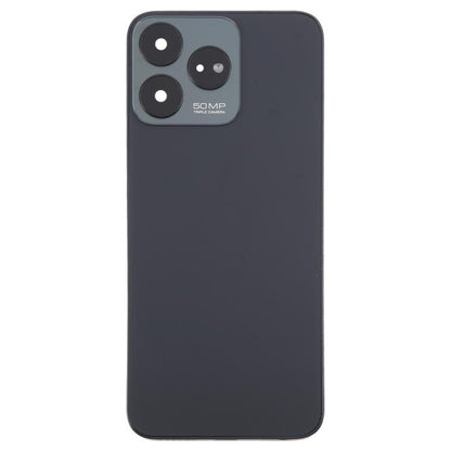 Pour ZTE Axon 50 Lite 8050 Couvercle arrière de la batterie en verre avec cadre central / Couvercle de l'objectif de l'appareil photo