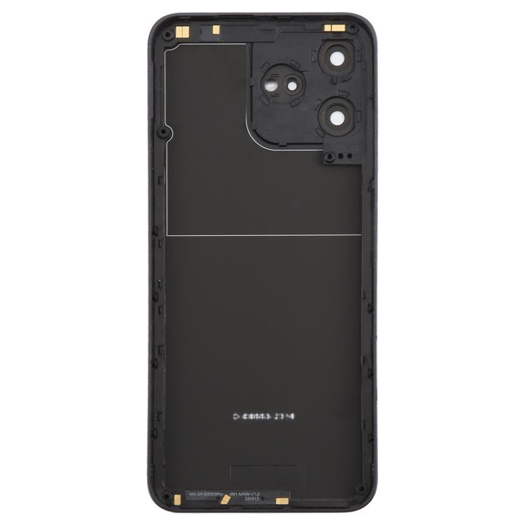 Pour ZTE Axon 50 Lite 8050 Couvercle arrière de la batterie en verre avec cadre central / Couvercle de l'objectif de l'appareil photo
