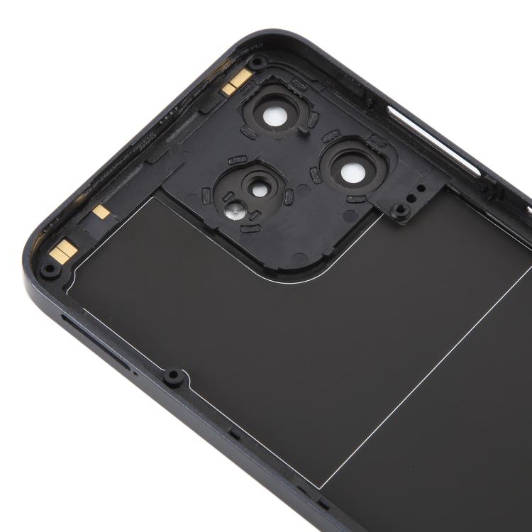Pour ZTE Axon 50 Lite 8050 Couvercle arrière de la batterie en verre avec cadre central / Couvercle de l'objectif de l'appareil photo