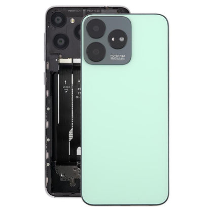 Pour ZTE Axon 50 Lite 8050 Couvercle arrière de la batterie en verre avec cadre central / Couvercle de l'objectif de l'appareil photo