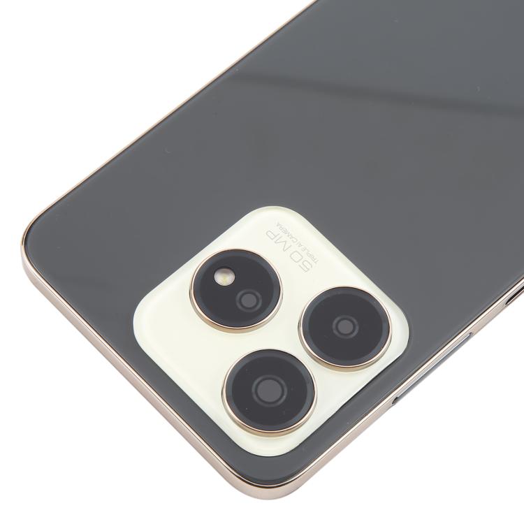 Pour ZTE Axon 60 / V60 Z2356 Couvercle arrière de la batterie en verre avec cadre central / Couvercle de l'objectif de l'appareil photo