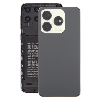 Pour ZTE Axon 60 / V60 Z2356 Couvercle arrière de la batterie en verre avec cadre central / Couvercle de l'objectif de l'appareil photo