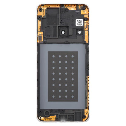 Pour ZTE Blade A75 5G Z2357N / Blade V60 Smart Glass Cache arrière de batterie avec cadre central / Cache objectif de caméra